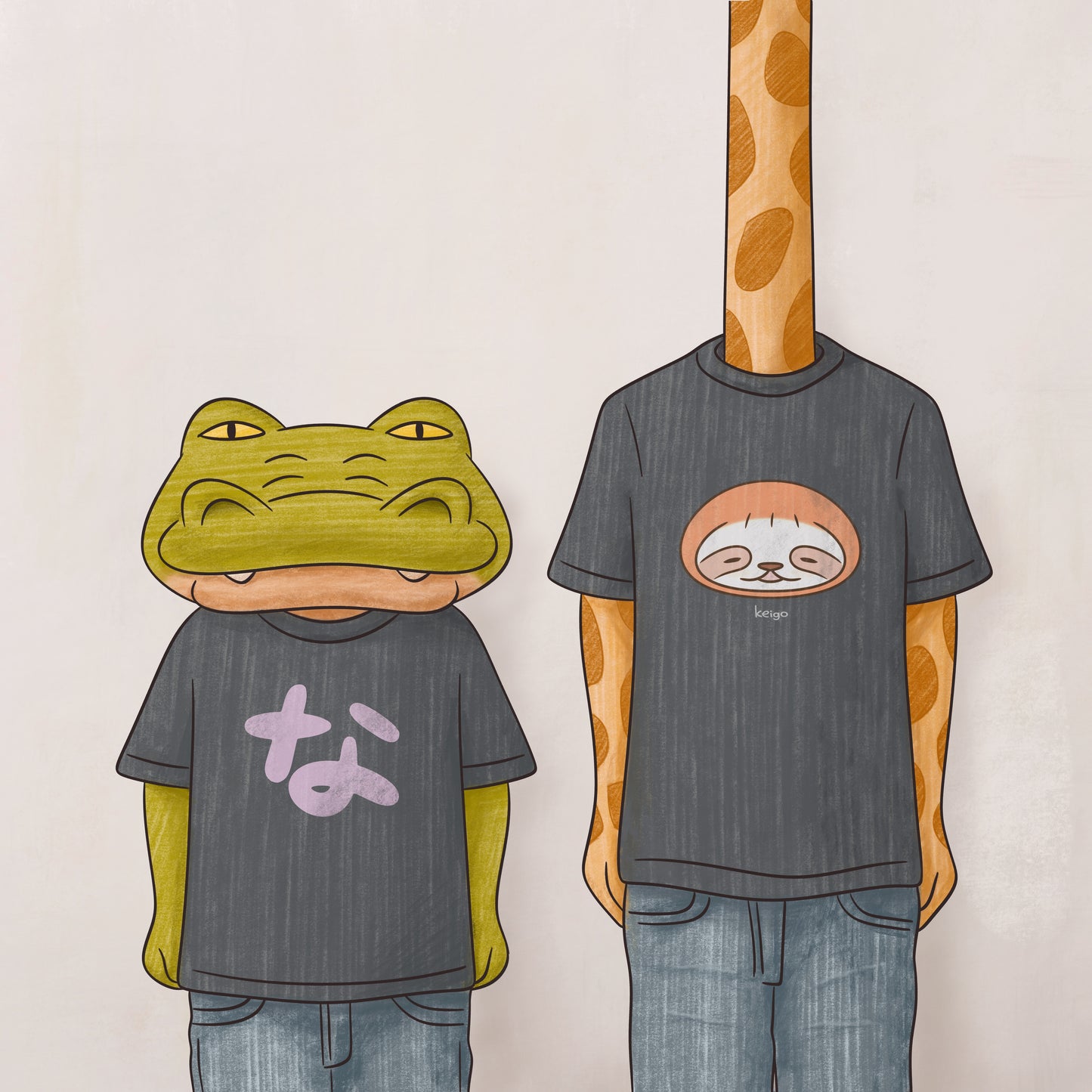 Keigo Sloth T-shirt #4